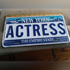 “ Actress “ wall decor